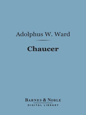 cover image of Chaucer (Barnes & Noble Digital Library)